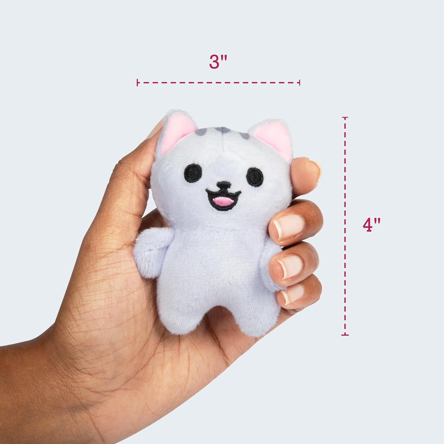 WHAT DO YOU MEME? Emotional Support Kitties by Relatable, Cuddly Stuffed Animals and Toys, Squishy Toys and Plushies, Great Ideas for Loved Ones of All Ages, Includes 5 Plushies with Carrying Basket - Image 7