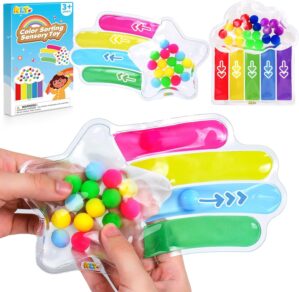 2 PCS Color Sorting Sensory Toys fo...