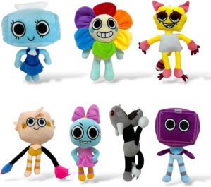Plush Toys – Set of 7 Soft &...
