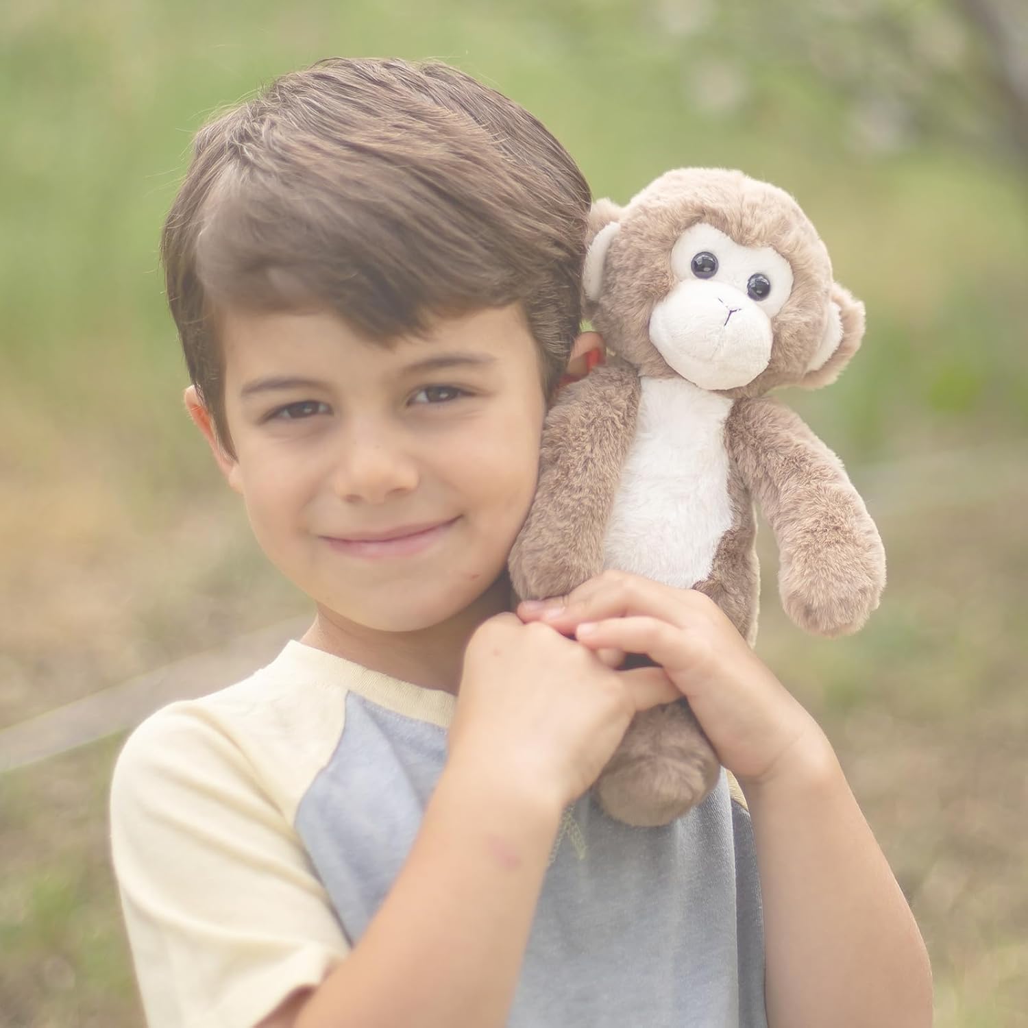 World's Softest Plush Stuffed Animal for Baby, Toddler, Kids, Adults - Adorable Toy Made from Kid-Friendly, Quality Materials - Lushee MoMo Monkey, 10" - Image 2