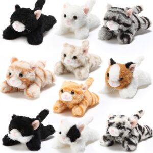 Lenwen 10 Pcs Cat Stuffed Animals B...