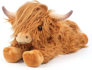 Highland Cow Stuffed Animals, Micro...