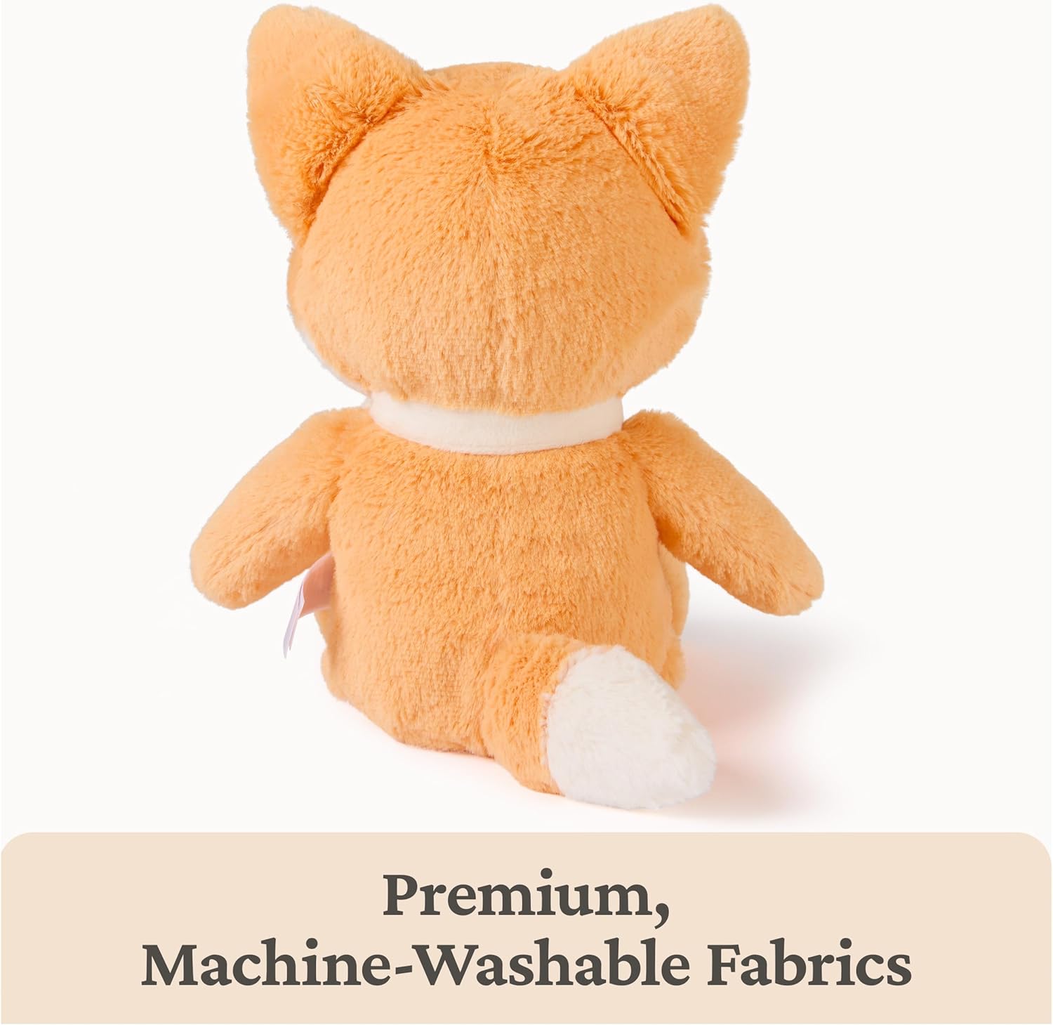 GUND Baby Sustainable Fox Plush, Stuffed Animal Made from 100% Recycled Materials, Spring Decor for Babies and Newborns, Orange/Cream, 13” - Image 6