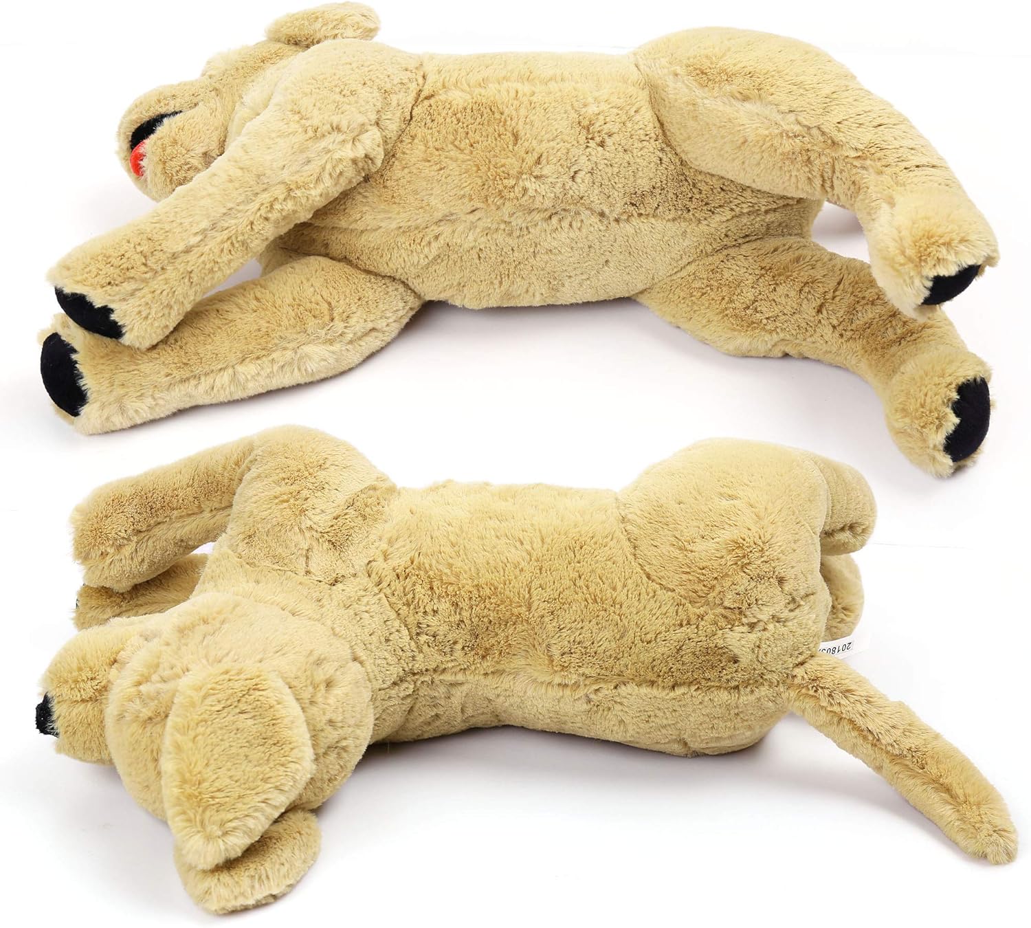 LotFancy Dog Stuffed Animals Plush, 21" Soft Cuddly Golden Retriever Plush Toys, Large Stuffed Dog, Puppy Dog Stuffed Animals, Easter Birthday Gift for Kids Girls Boys - Image 8