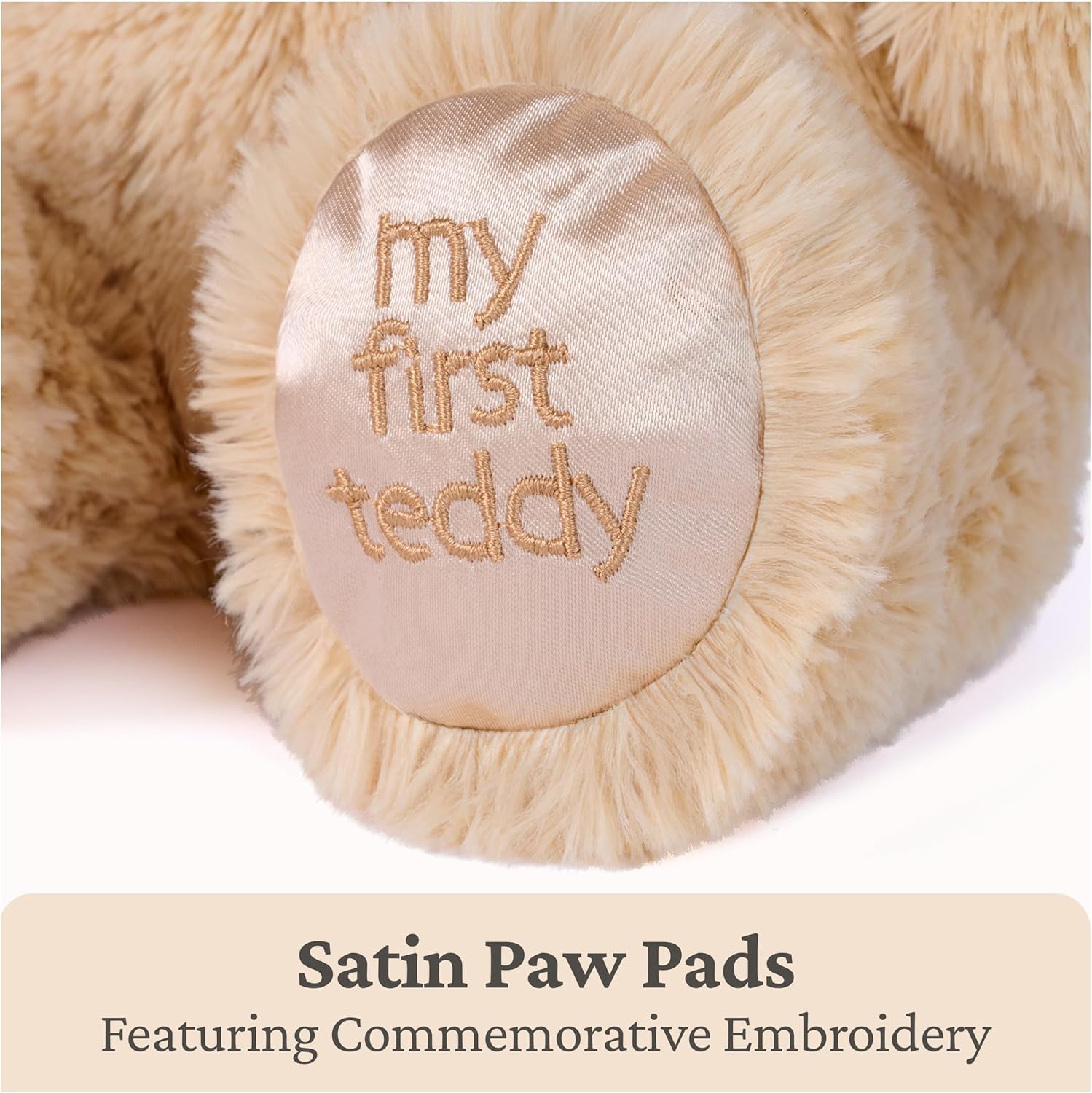 GUND Baby My First Teddy Bear, Ultra Soft Animal Plush Toy for Babies and Newborns, Light Brown/Tan, 10” - Image 5