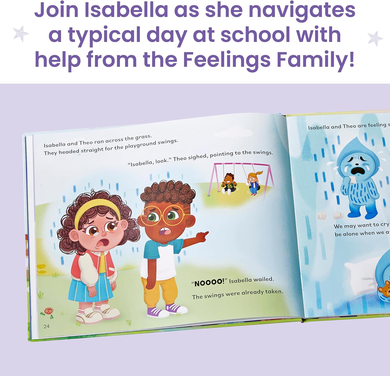 hand2mind Feelings Family Introductory Storybook and Plush Set, Toddler Emotions Books, Calm Down Corner Supplies, Social Emotional Learning, Preschool Classroom Must Haves, Emotions Toys - Image 6
