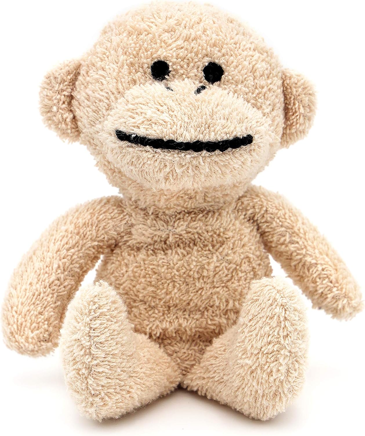 Thermal-Aid Zoo Mini — (Jo Jo the Monkey) — Mold-Resistant, Washable Hot & Cold Pack for Kids — Heating and Cooling Pad with Natural Corn Filling — Reusable Plush Toy