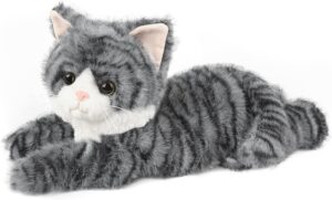 Gray Tabby Cat Stuffed Animals, Mic...