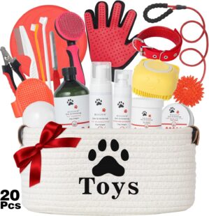 XXXL 20 Pieces Dog Gift Basket for ...