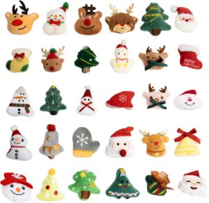 60 Pack Christmas mini Plush Toy，...