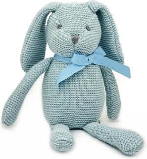 FLUFFYFUN 100% Organic Cotton Blue ...