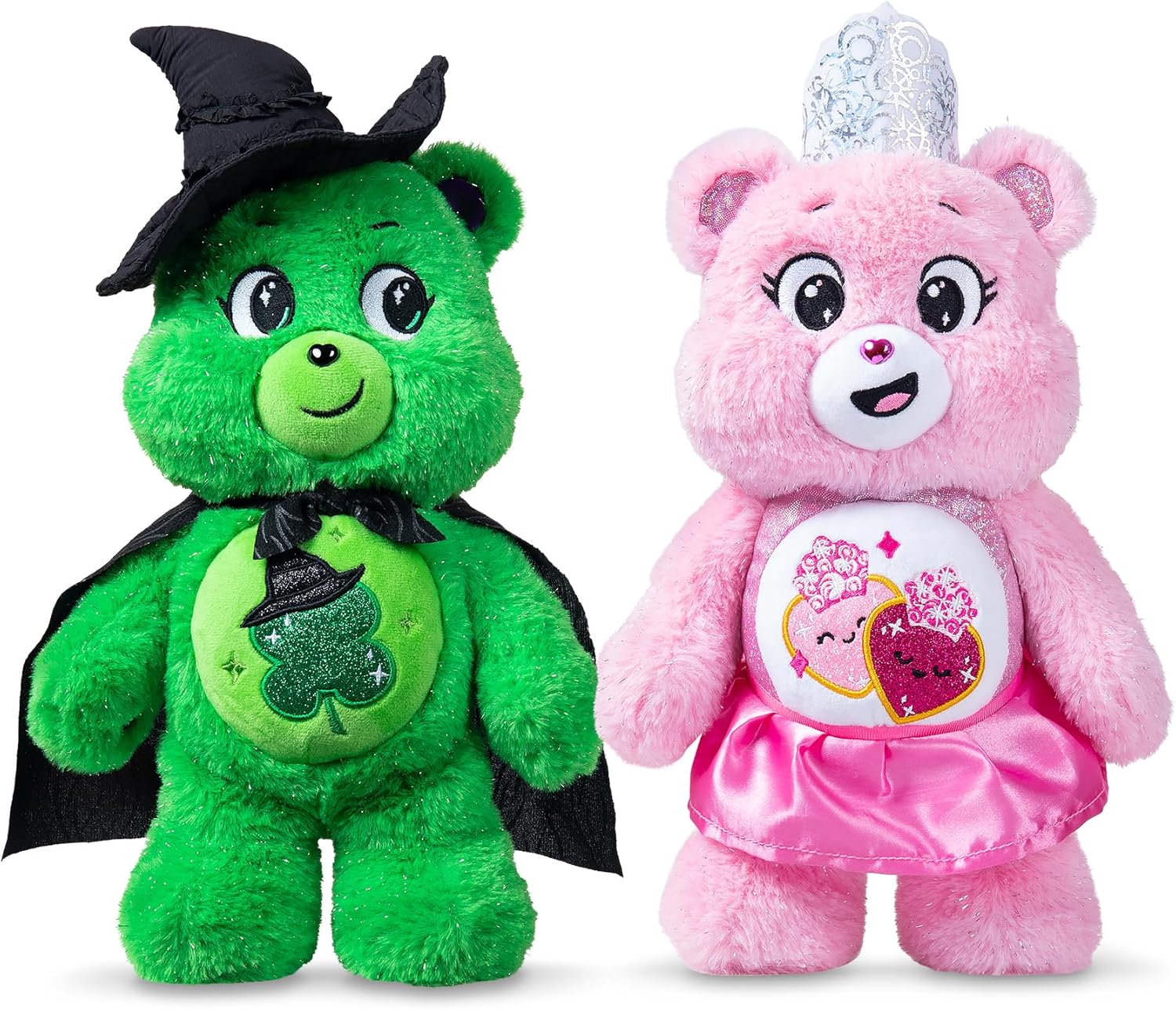 Care Bears - Care Bears x Wicked 2-Pack - Love-a-Lot Bear as Glinda & Good Luck Bear as Elphaba - Image 5