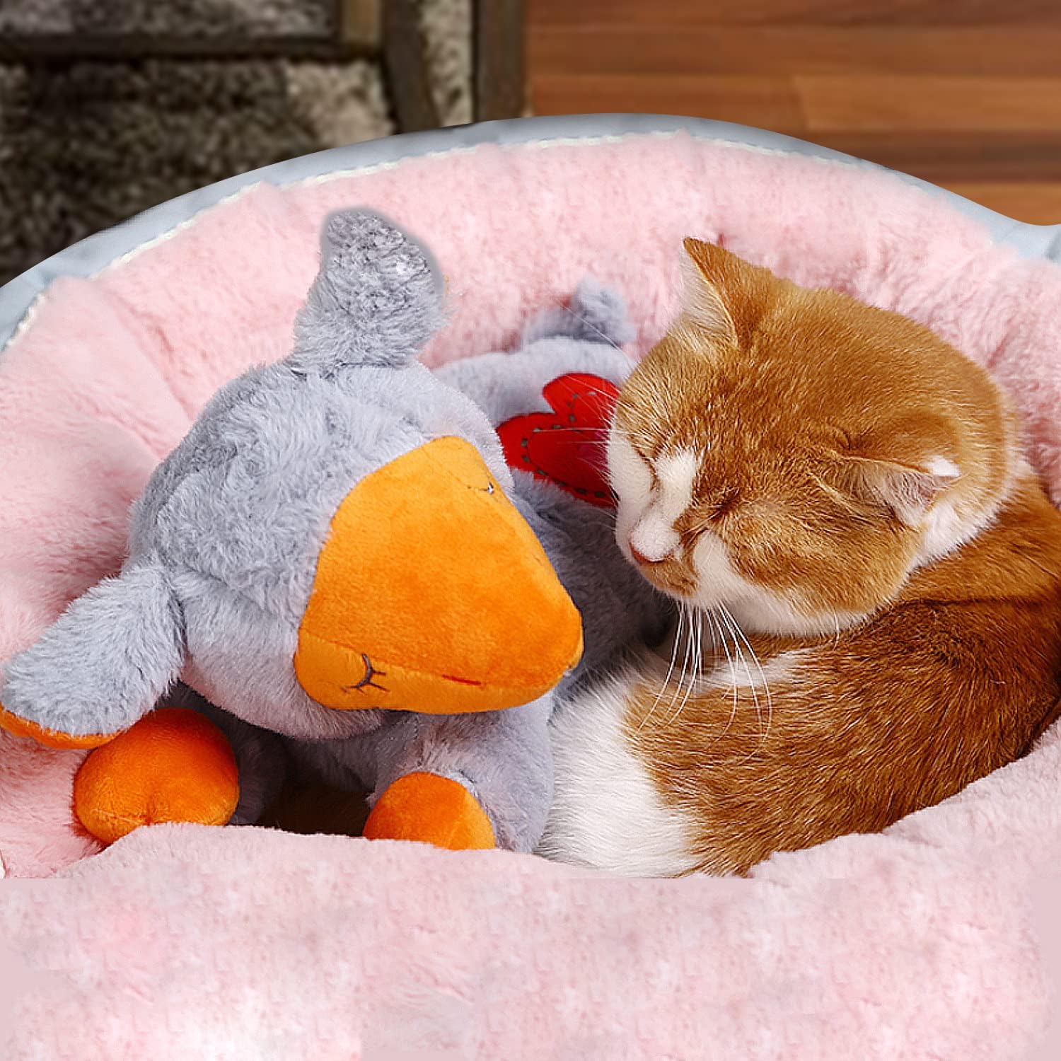 ALL FOR PAWS Heartbeat Replacement Soother Heartbeat Simulator for Puppy Sleep Aid Calming Plush Toys - Image 7