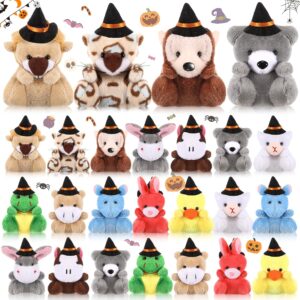Blueweenly 24 Pcs Mini Halloween Pl...