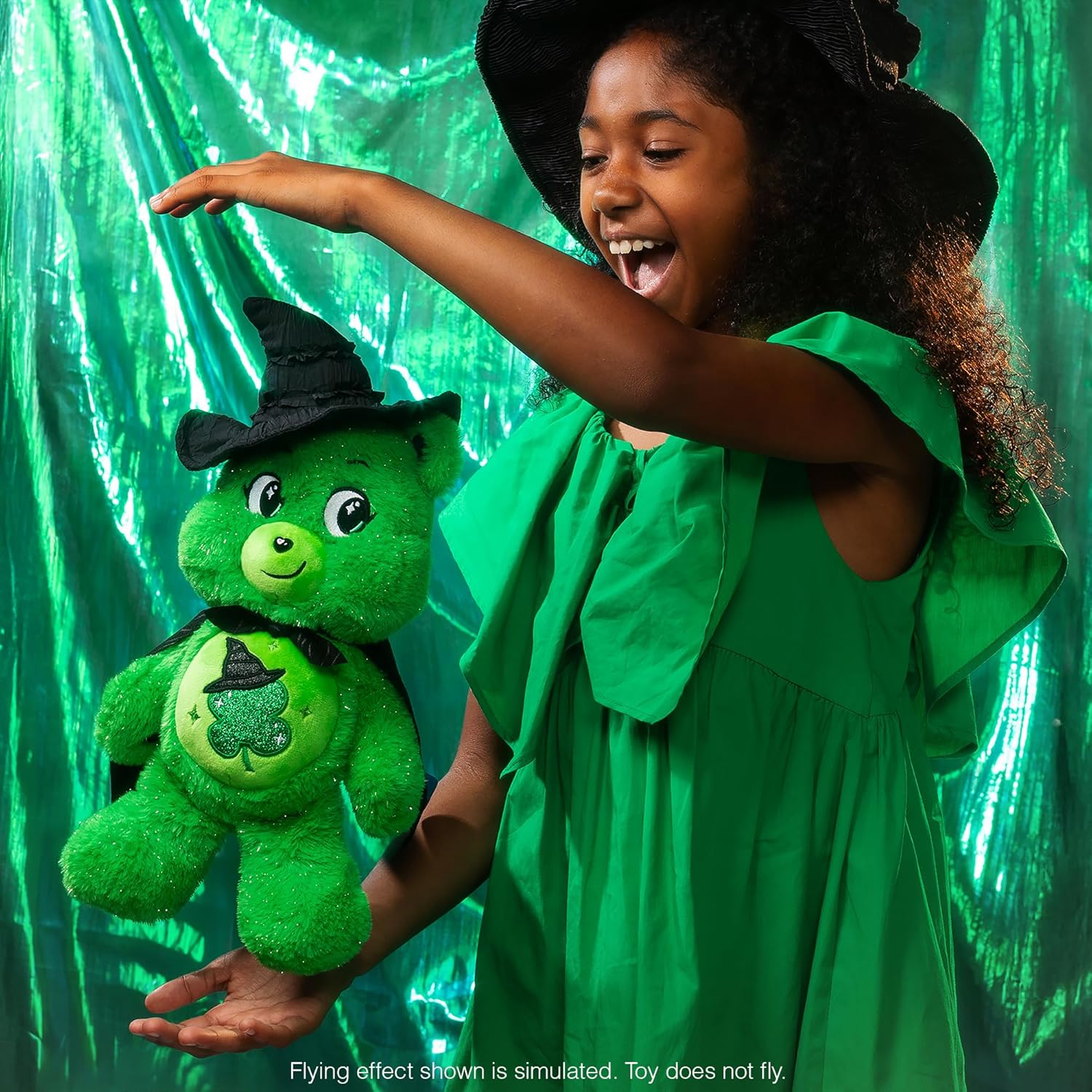 Care Bears - Care Bears x Wicked 2-Pack - Love-a-Lot Bear as Glinda & Good Luck Bear as Elphaba - Image 9