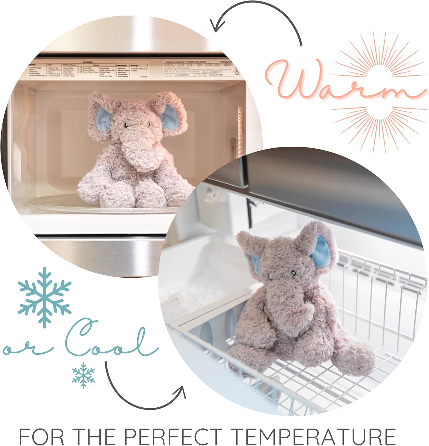 Princess Pink Unicorn - Microwavable & Weighted Plush Stuffed Animal - Heated Plushie for Warmth - Cute, Soft, Cozy Toy for Adults & Children (Boys, Girls, & Toddlers) by Warm Pals - Image 3