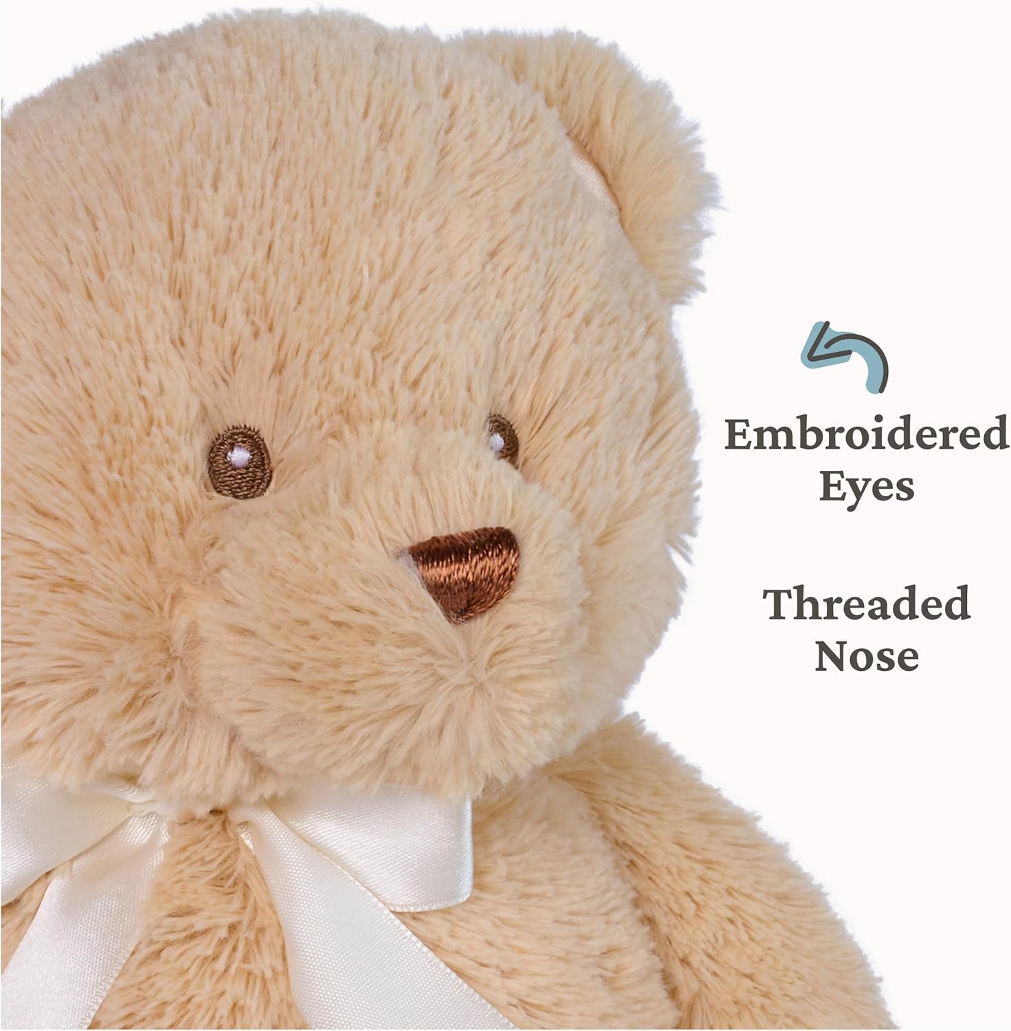 GUND Baby My First Teddy Bear, Ultra Soft Animal Plush Toy for Babies and Newborns, Light Brown/Tan, 10” - Image 4