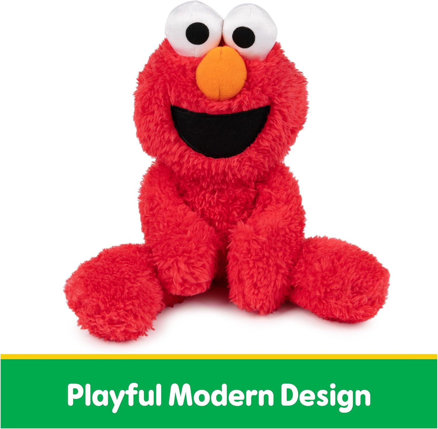 GUND Sesame Street Official Elmo Take Along Buddy Plush, Premium Plush Toy for Ages 1 & Up, Red, 13” - Image 2