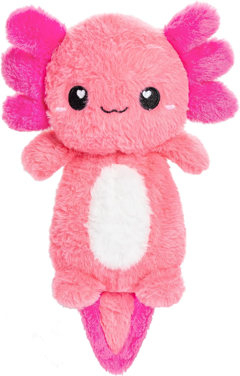 Axolotl Microwavable Unscented Heating Pad for Women and Kids- Cute Soft Cozy Pillow Plush Heatable Warm Stuffed Animals - Kawaii Hot and Cold Plushie Food Toy - Axolotl Gifts for Girls and Boys