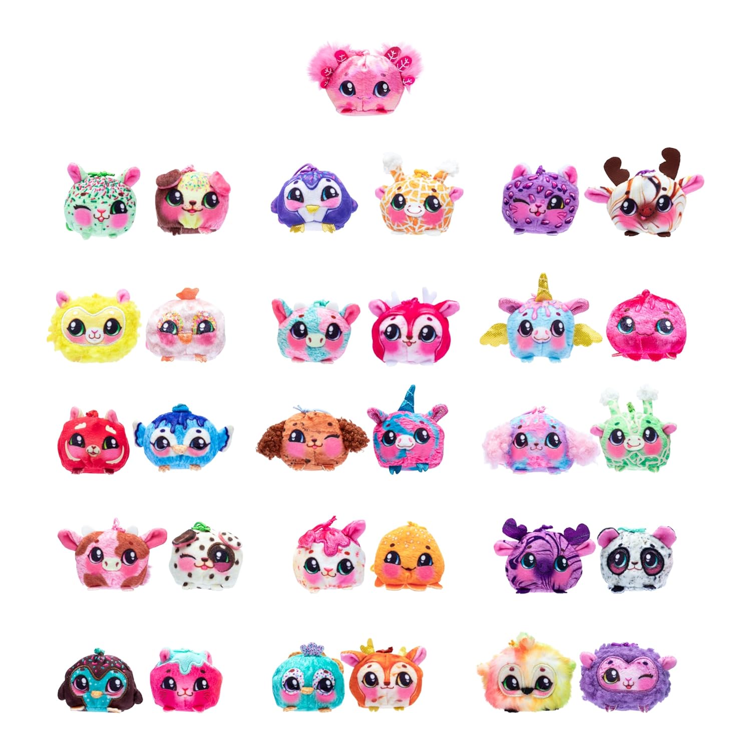 Cookeez Makery Yum Yumz Twin Pack, Full of Fun and Full of Yum! Add Ingredients & Discover 2 Super-Cute Scented Surprise Plush Pets Inside an Ice Cream Cone You Can Customize - Styles May Vary - Image 2