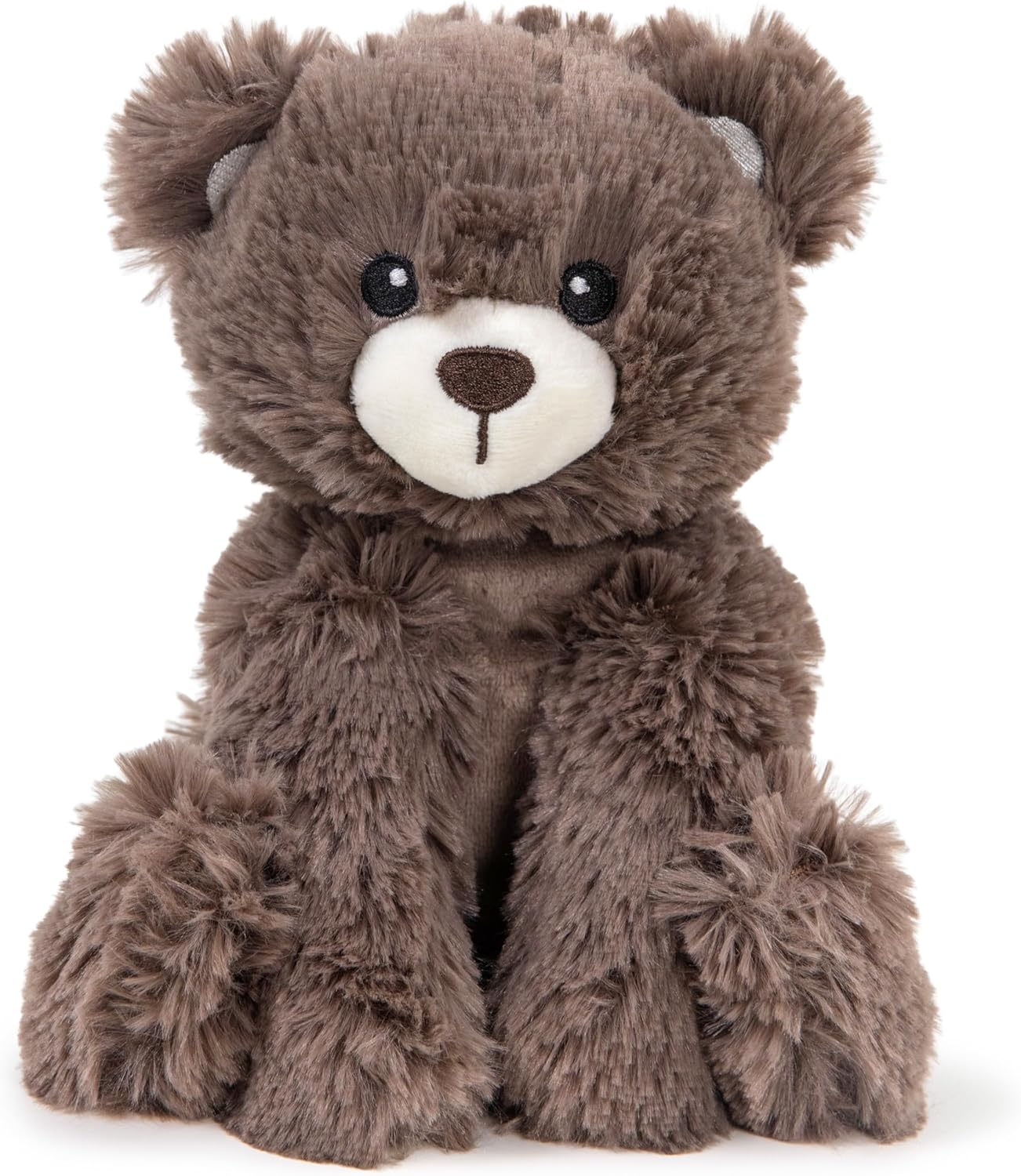 Calming Plush Dog Toy with Squeaker, Ultra-Soft Floppy Cuddle Companion, Lavender Scented, Bear, Large, 11.8”