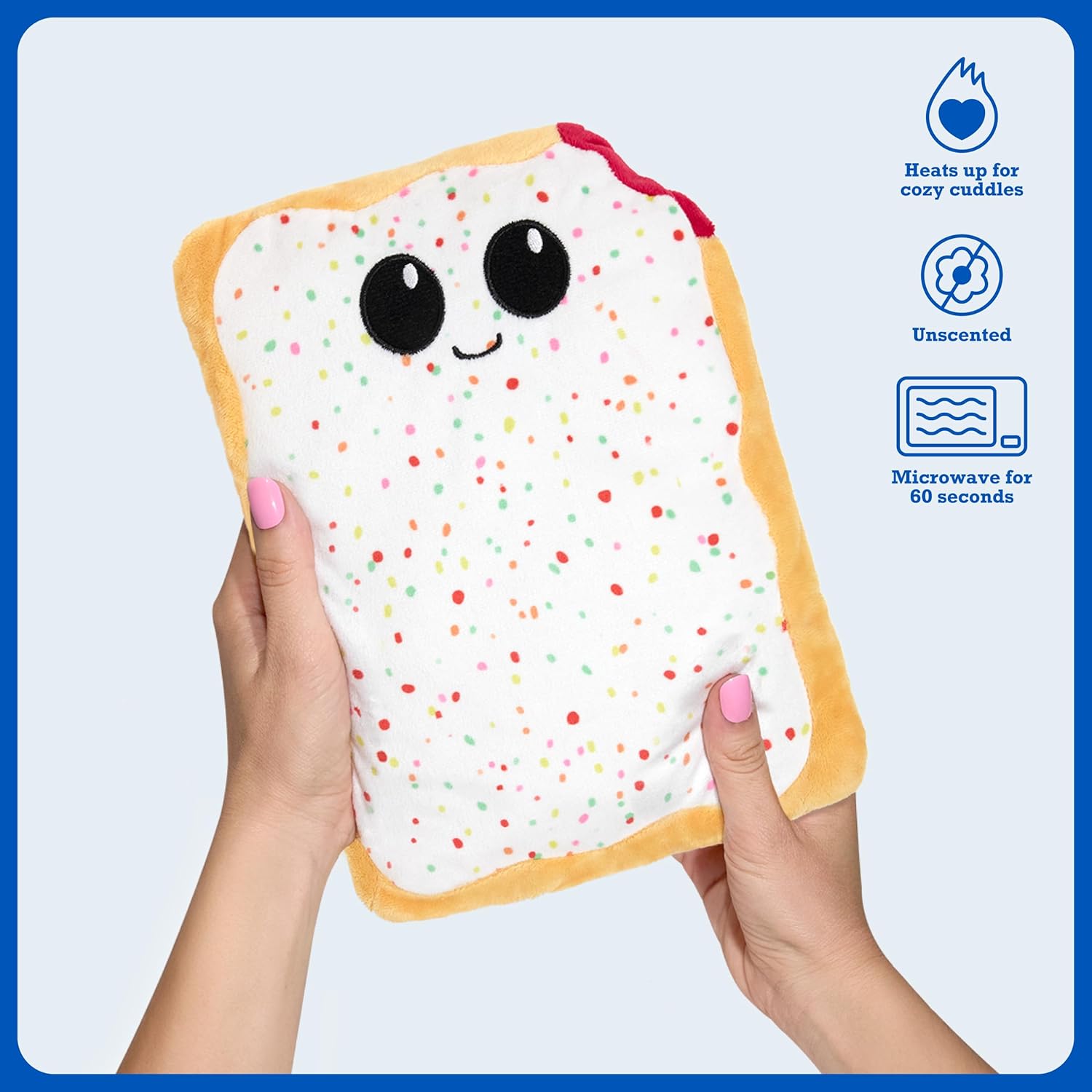 Pop-Tarts™ Happy Helpers By Relatable, The Cozy Comfort That's Anything But Boring, Get Relief with Cozy Heated Plushies and Other Dorm Essentials, Includes 1 Microwavable Pop-Tarts™ Heating Pad - Image 4