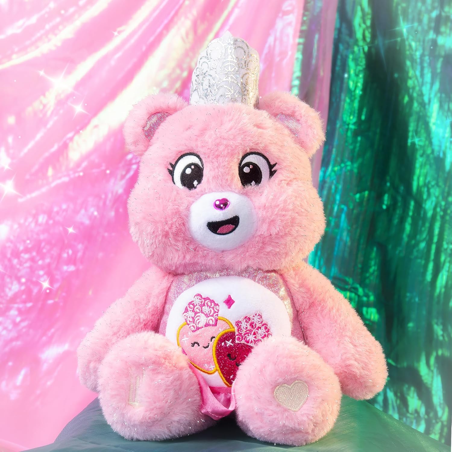 Care Bears - Care Bears x Wicked 2-Pack - Love-a-Lot Bear as Glinda & Good Luck Bear as Elphaba - Image 8