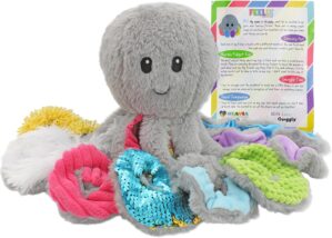 MEAVIA Sensory Octopus Plush Toy, F...