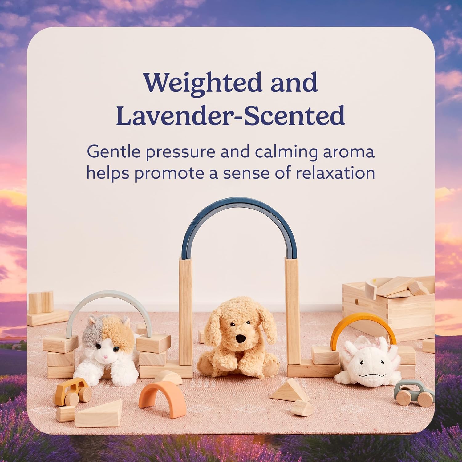 warmies Microwavable & Weighted Stuffed Animals, Axolotl - Heated Stuffed Animal Plushie for Warmth & Comfort - Cute Soft Plush Toys for Adults & Children (Boys, Girls, Babies & Toddlers) - Image 3