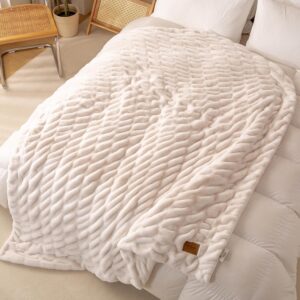 YUSOKI Luxury Double Side Faux Rabb...