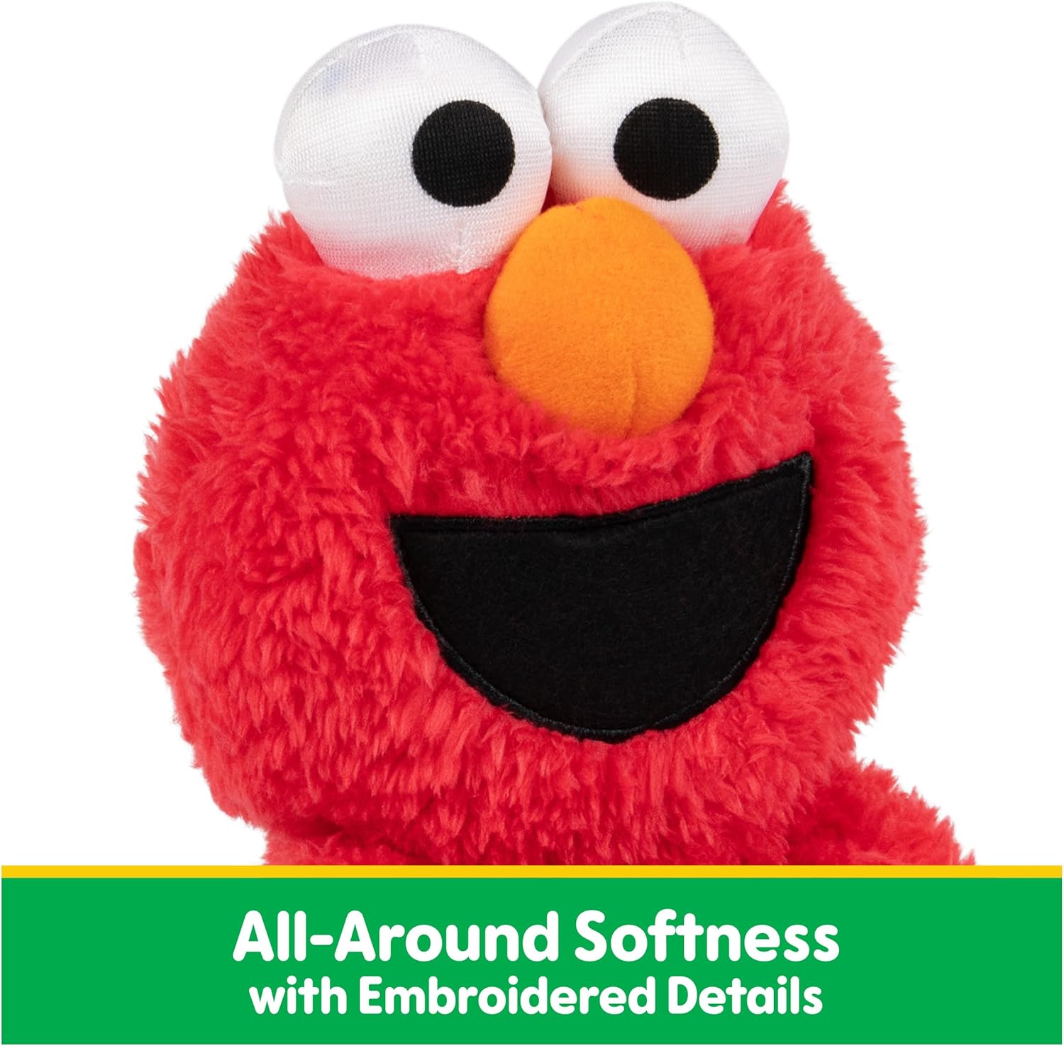 GUND Sesame Street Official Elmo Take Along Buddy Plush, Premium Plush Toy for Ages 1 & Up, Red, 13” - Image 6
