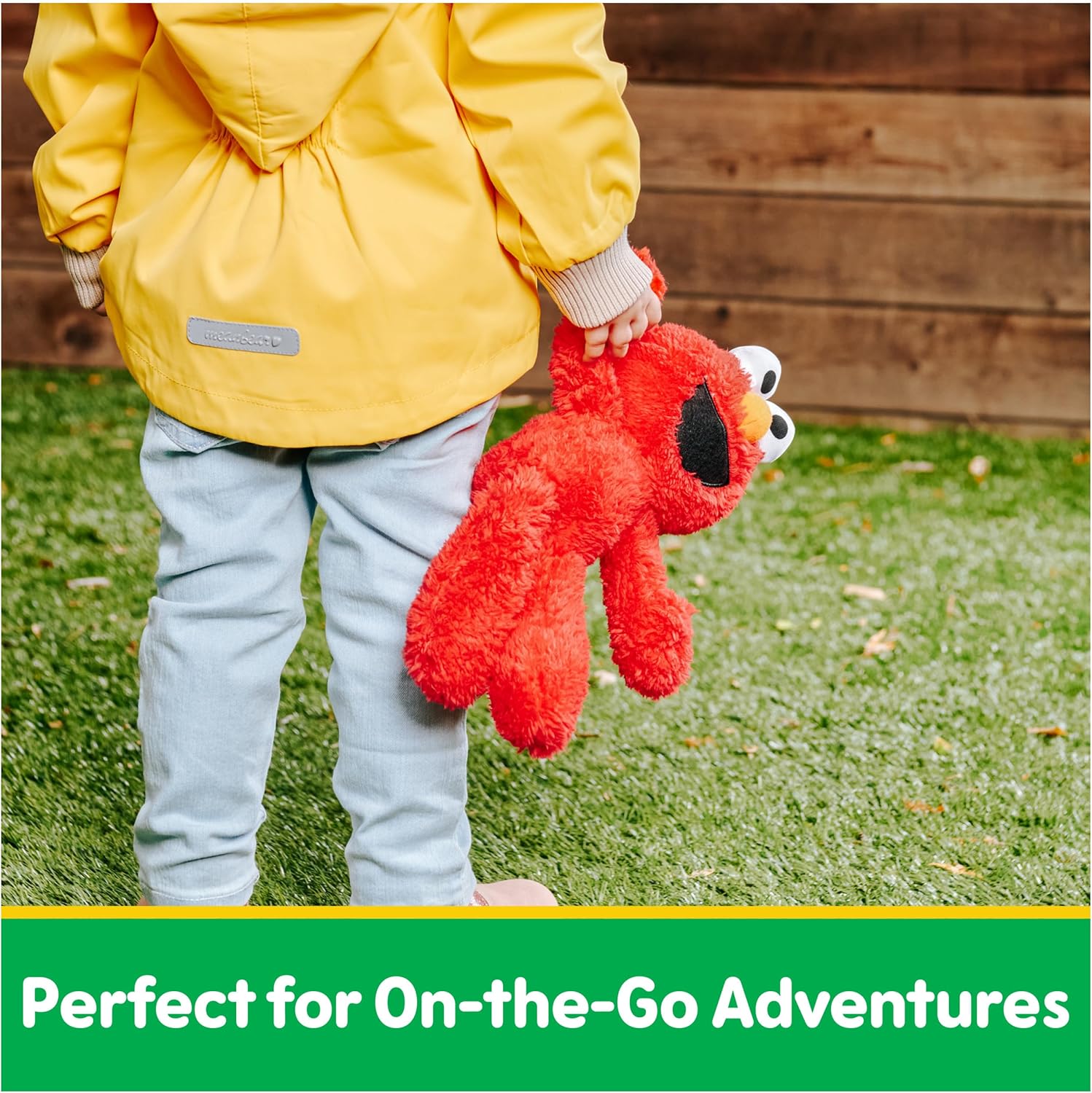 GUND Sesame Street Official Elmo Take Along Buddy Plush, Premium Plush Toy for Ages 1 & Up, Red, 13” - Image 4