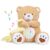 BEREST Baby Sleep Soother Bear, Mom’s Heartbeat & Lullabies White Noise Machine, Nursery Decor Night Light Projector, Toddler Crib Sleeping Aid, Newborns Shower Gifts Portable Teddy