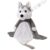 Love By Emi 4 in 1 Baby Lullaby Sleep Soother Toy – Stuffed Animal Sound Machine & Pacifier Holder | Heartbeat White Noise & Music | Plush Husky Lovey Sleep Aid Security Blanket (0-3 Years)