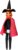 14Inch Halloween Xmas Pumpkin Elf Plush Stuffed Doll,Handmade Pumpkin Elf Toy with Black Hat,White Gloves,Dresses,and Cape for Halloween and Autumn Harvest Holiday Tabletop Home Decorations (Red)