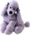 Sonoma Lavender Microwaveable Aromatherapy Stuffed Pillows, Plush Dog, Lavender Scented with Removable Washable Cover (Poodle)