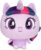 TeeTurtle Cloudheads Twilight Sparkle Plush – 5-Inch Official My Little Pony Stuffed Animal with Embroidered Details – Soft Cuddly Plush Toys for Kids, Teens, and Adults