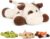 Weighted Cow Stuffed Animal Soft Weighted Plushes Cute Cow Plush Toy Birthday Gifts for Boys Girls Kids Adults (20″ 3.3 lbs)