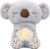 rytopt Breathing Stuffed Animal, No Breathing Movement in Its Abdomen, Koala Stuffed Animal, 4 Gear Adjustment, Volume Control, with Music & Lights ﻿