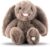Lavender Life Xander Bunny Gift Set – Plush Comfort Toy, Refillable Scent Bag & Gift Box | Warm/Cool Sensory Plush with Lavender & Cherry Stones | Handmade in USA (Mocha)