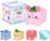 Mystery Blind Box Scented Plush – Sugar Cubies by PlushGoals | Cute Soft Aromatherapy Fidget Toy | Squishy Stackable Fruit Candy Themed Stuffed Animals | | Great Sensory Gift for Kids & Adults – 2.5″