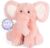 SuzziPals Heatable & Coolable Elephant Stuffed Animals, Microwavable Heating Pads, Stress & Discomfort Relief, Elephants Plushies for Companion, Lavender Scented Plush Toy, Elephant Gifts