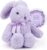 Microwaveable Lavender Bunny Plush, Heated & Lightly Weighted Stuffed Animal Plush Toy, Faux Rabbit Fur, Scented Buddy for Soothing Relaxation, Hand Warmer Gift for Adults 18+, Purple 7 Inch