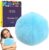 Special Supplies Vibrating Ball Pillow Sensory Pressure Activated for Kids and Adults, Plush Minky Soft Cover with Textured Therapy Stimulation Bumps, 3 Vibration Modes, Music & Voice Recording- Blue