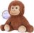 SuzziPals Heatable & Coolable Monkey Stuffed Animal, Microwavable Heating Pad Plushies for Soothing & Relaxation, Lavender Scented Stuffed Plush Toys, Monkey Gifts Boys Girls
