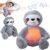Anxiety Relief Koala, Breathing Teddy Anxiety Bear with Calming Music, Lights, Sleeping Otter Plush, Soothing Sloth for Adults & Kids, Stress Relief Stuffed Animal (3-Level Adjustable Volume)