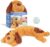 WEOK Heartbeat Puppy Toy, Comfort Cuddler Pillow, Dog Anxiety Relief Calming Aid,Heartbeat Stuffed Toy for Dogs,Puppy Heartbeat Toy Sleep Aid,Dog Heartbeat Toy for Pet
