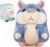 SANJOIN Kids Toddler Toys for Ages 2-4, Talking Hamster Repeats What You Say for Boys Girls, Interactive Plush Repeating Toy Gifts for 2 3 4 5 6 8 Year Old Boy Girl Birthday Gift (Gray)