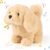 Hopearl Walking Dog Golden Retriever Interactive Electronic Pet Plush Toy Puppy Woof and Moving Animated Nodding Head Gifts for Toddlers Birthday, Brown, 7”