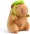 9 inch Capybara Plush,Capybara Stuffed Animals with Turtle Backpack Capibaras Peluches Perfect Plush Gift for Kids Adults (9 Inch)